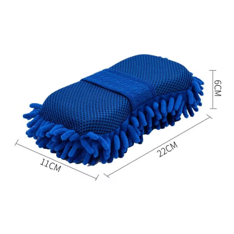 Car Wash Microfiber Chenille Car Wash Sponge Care Washing Brush Pad Washing Towel Auto Gloves Styling Accessories Gadget