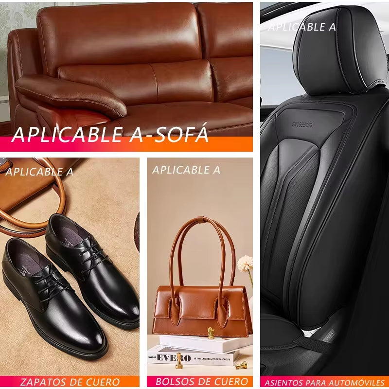 Multifunctional Leather Care Maintenance Oil Cleaning Cream for Car Interior Leather Seat Sofa Bag Shoes Jacket Care Polishing/V