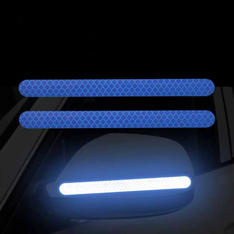 Universal Car Rearview Mirror Reflector Safety Strip Stickers Anti-Collision Reflector Stickers Decals Auto Exterior Accessories