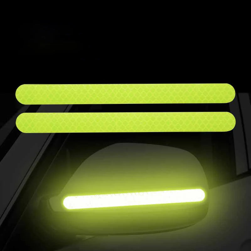Universal Car Rearview Mirror Reflector Safety Strip Stickers Anti-Collision Reflector Stickers Decals Auto Exterior Accessories