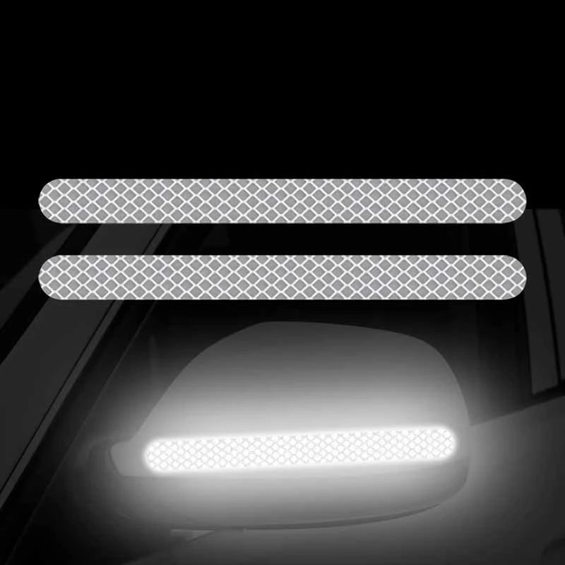Universal Car Rearview Mirror Reflector Safety Strip Stickers Anti-Collision Reflector Stickers Decals Auto Exterior Accessories