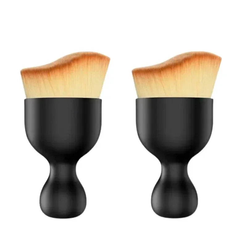 Car Interior Cleaning Tool Artificial Car Brush Crevice Dusting Detailing Car Air Vent Cleaning Soft Brush with Casing