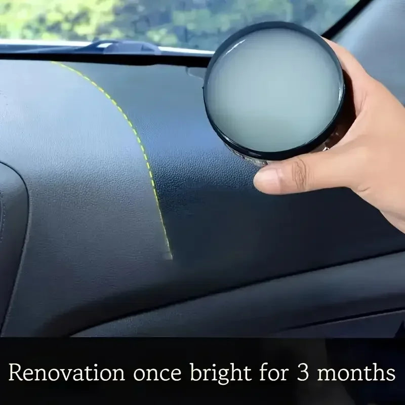 Car Plastic Restorer Back to Black Gloss Auto Interior Leather & Panel Renewal Wax Coating Agent Auto Polish and Repair Coating