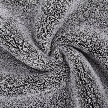 SEAMETAL 1200GSM Coral Fleece Deluxe Car Wash Microfiber Towel Plush Cleaning Drying Cloth Car Wash Towels 40X40/40X60/60X90Cm