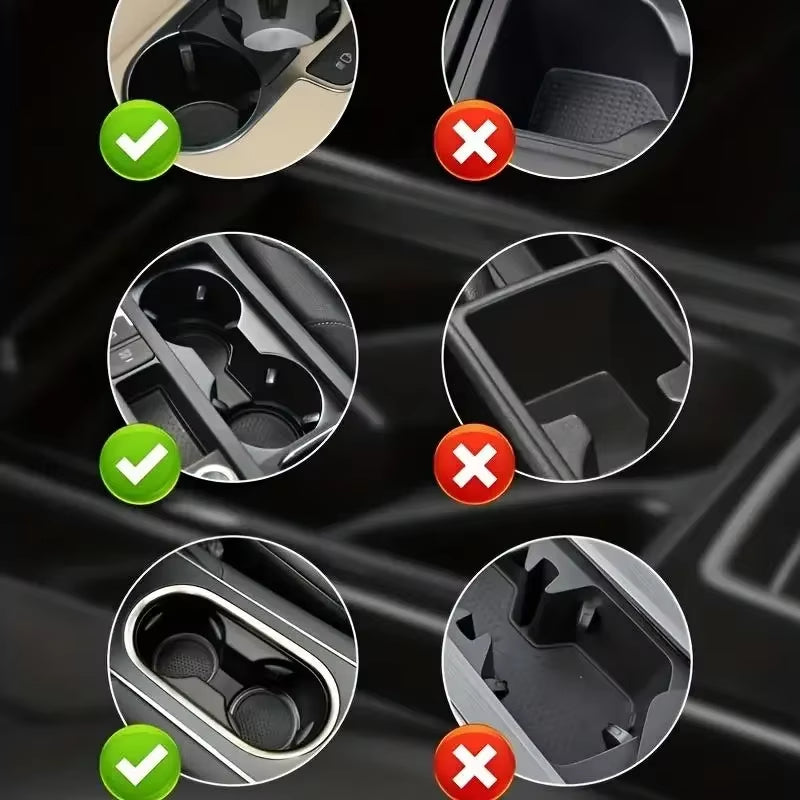 Car Cup Holder Expander for Car Adapter Adjustable Multifunctional Dual Cup Holder with Phone Holder Aromatherapy Organizer
