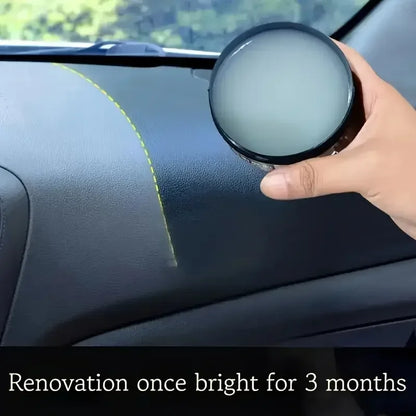 Car Plastic Restorer Back to Black Gloss Auto Interior Leather & Panel Renewal Wax Coating Agent Auto Polish and Repair Coating